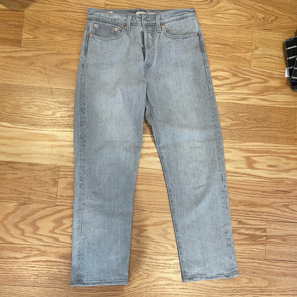 Levi’s wedgie straight jeans - grey